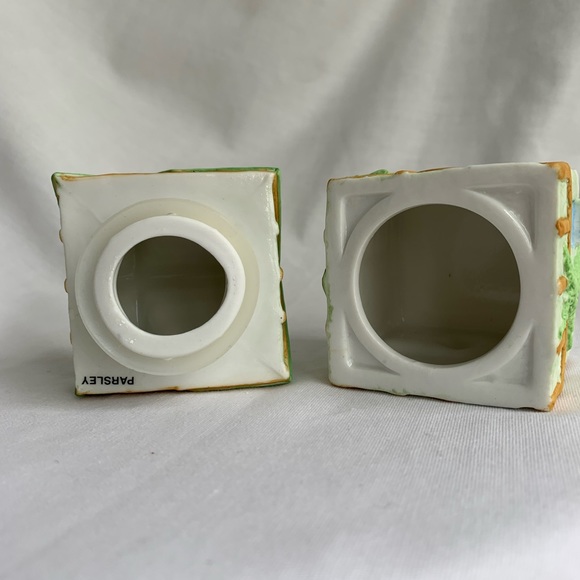 ✨SOLD✨ Spice Jar House Parsley Cottage Container 1994 - Picture 6 of 8